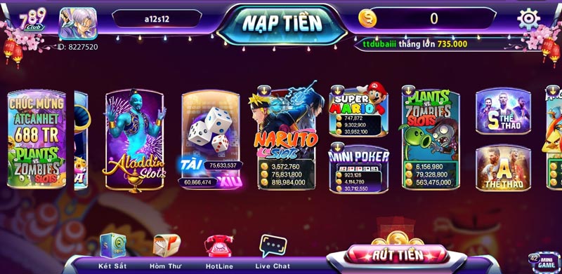 Đánh giá kho game đồ sộ của nhà cái